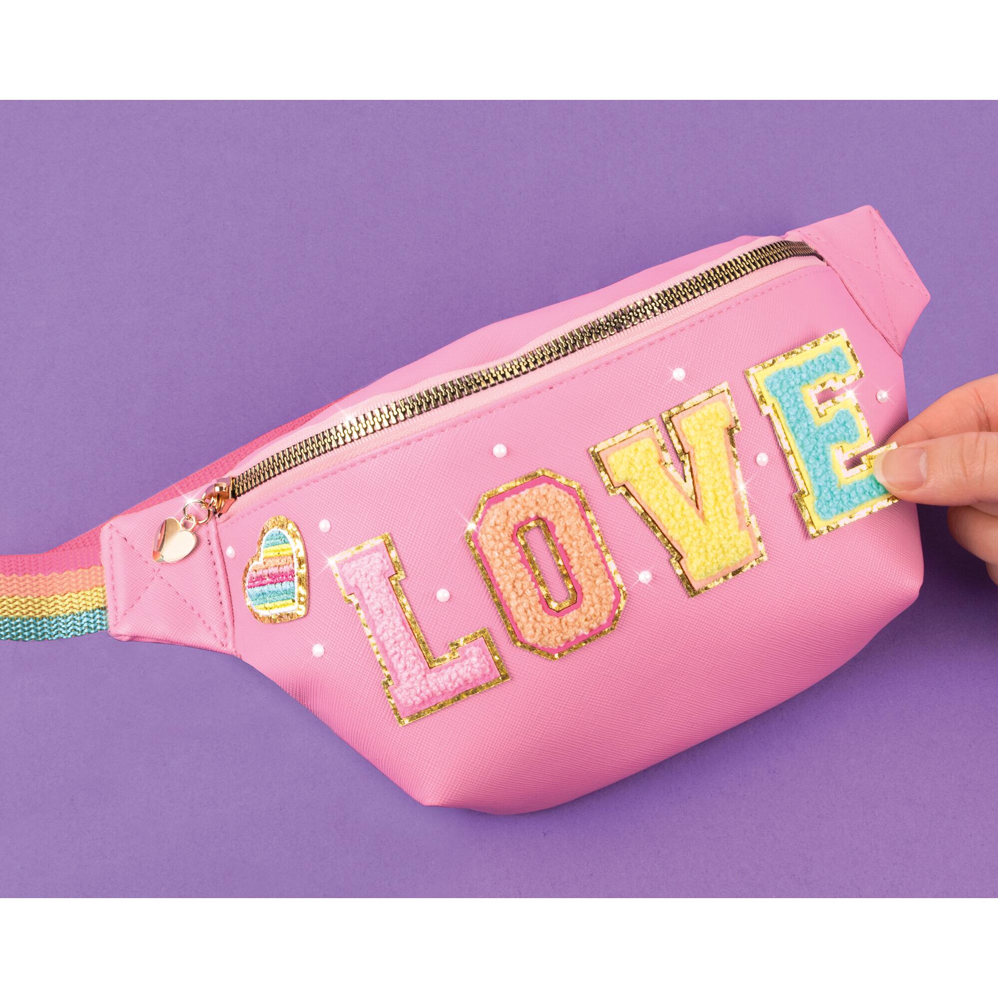 Make It Real™ Fashion Bum Bag with Patches Kit